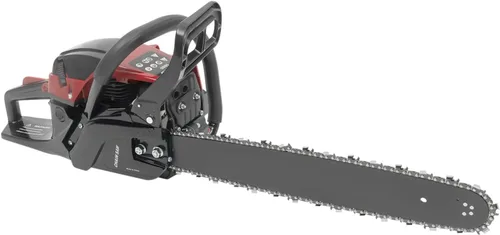 Vista 13 de LOYALHEARTDY Sierra de cadena de 58 cc 2 ciclos 4.4 Hp Sierras de gasolina de mano 18 pulgadas motosierra para árboles de madera corte jardín granja