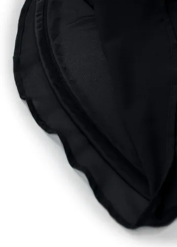 Vista 4 de MOQIVGI Camisetas sin mangas de gasa de doble capa con cuello en V y estilo casual para mujer