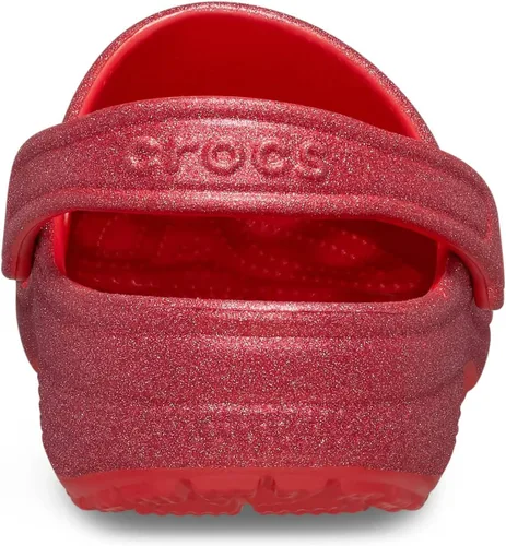Vista 6 de Crocs Zuecos clásicos con purpurina unisex para adultos
