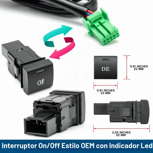 Vista 3 de Arnés de cableado de luz antiniebla H11 H8 para J'eep Wrangler JK 2009-2018 con kit de interruptor de encendido/apagado estilo OEM y relé de 40 A