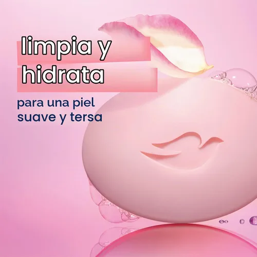 Vista 4 de Crema hidratante blanca Beauty Bar Dove 3.75 oz Jabón (paquete de 3)