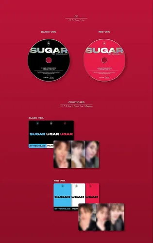 Vista 3 de DREAMUS GOT7 Youngjae SUGAR 2º Contenido del Mini Álbum+Seguimiento Sellado (Versión Negra)