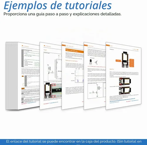 Vista 6 de Freenove Kit básico de inicio para ESP32 CAM (incluido), microcontrolador de doble núcleo de 32 bits y 240 MHz, cámara inalámbrica integrada, código