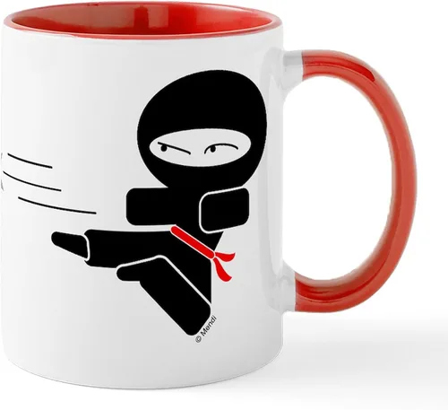 Vista 16 de CafePress Ascii - Taza de café de cerámica, taza de té, 11 onzas