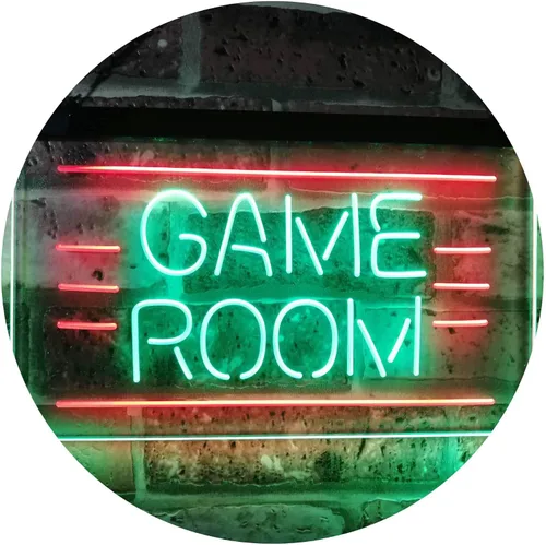 Vista 11 de ADVPRO Game Room Man Cave Bar Display Dual Color LED Neon Sign Azul y Rojo 12 "x 8.5" st6s32-i2338-br azul y Red