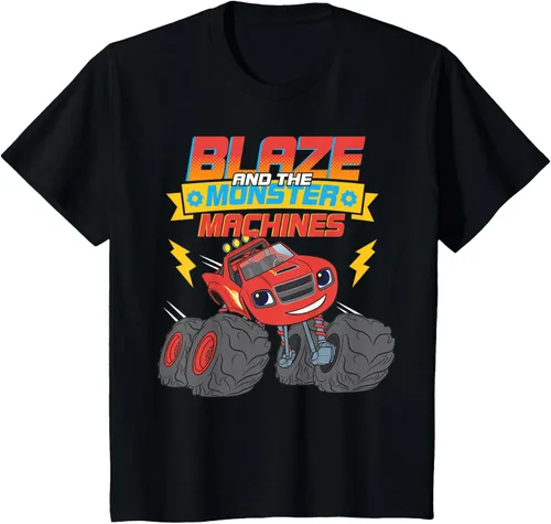 Vista 28 de Blaze & The Monster Machines Cute Blaze - Camiseta Negro