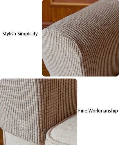 Vista 3 de 2 fundas de poliéster para reposabrazos de sofá, funda para sillón, fundas antipolvo, protector de muebles suave y cómodo para sofá, silla reclinable