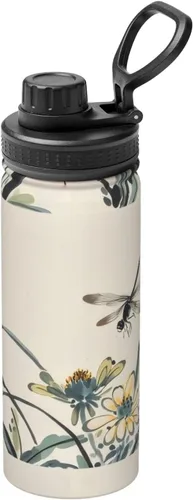 Vista 14 de Flying Butterfly Insulated Stainless Steel Kettle Print Funny Water Bottle Insulated Ideal for Sports and Travel