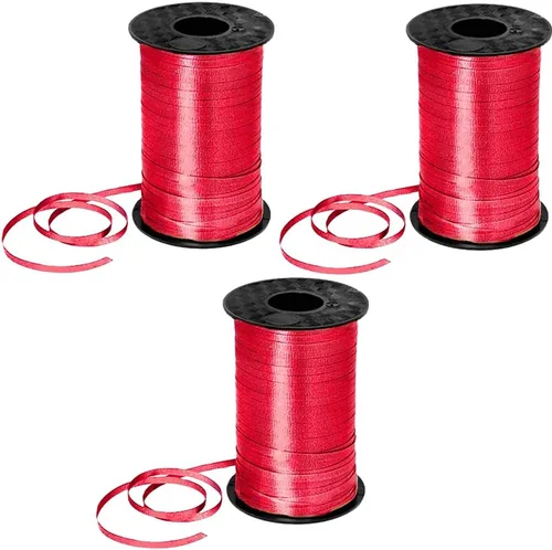 Vista 48 de PMU Tira de cinta rizadora negra de 500 yardas x 3/16 pulgadas para envolver regalos, decoración de cumpleaños, celebraciones, fiestas, accesorios