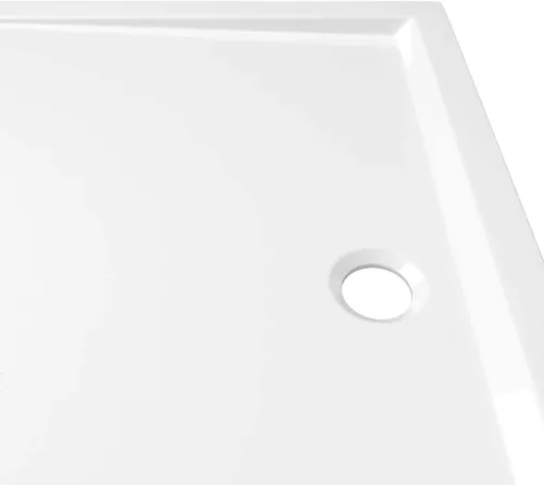 Vista 4 de vidaXL - Base de ducha rectangular ABS color blanco 27.6 x 39.4