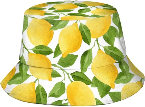 Vista 6 de Bucket Hat Sun Beach Packable Fisherman Cap for Women Men Summer Outdoor Hiking