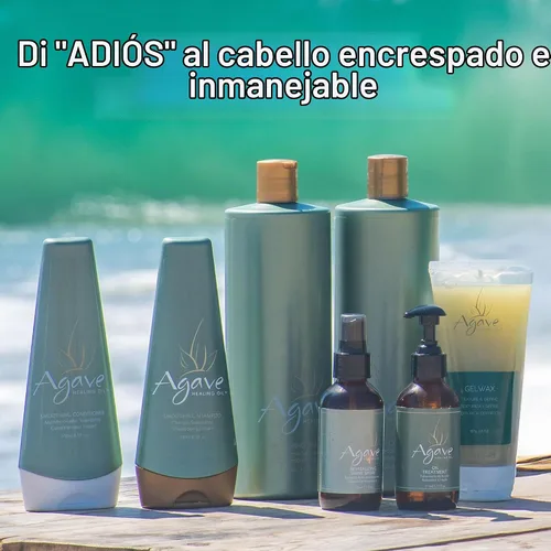 Vista 8 de Agave Healing Oil Tratamiento, aceite suavizante para el cabello, 2 onzas