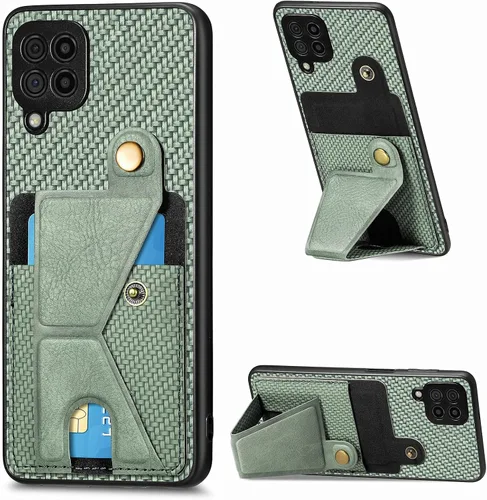 Vista 64 de Funda para Oppo K10x / OnePlus Nord CE 2 Lite 5G Funda para Realme 9 5G / 9 Pro / Q5 / V25 Funda de piel sintética con ranuras para tarjetas