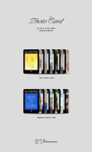 Vista 7 de Red Velvet Irene & SEULGI - Monster (1er mini álbum)+Póster plegado+Juego de tarjetas fotográficas adicionales (Nota media)