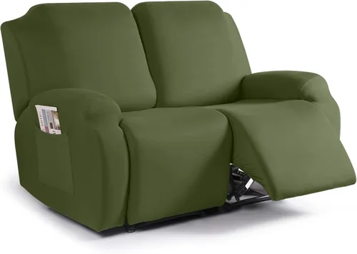 Vista 16 de TAOCOCO Fundas Elásticas para Sillones Reclinables de 3 Piezas Fundas Sólidas para Muebles Funda para Sillón Reclinable Fundas Deslizables