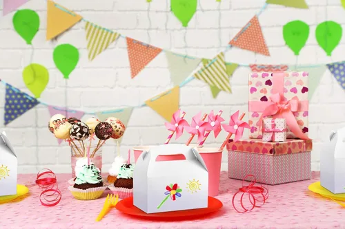 Vista 6 de ValBox Paquete de 30 cajas de regalo de papel blanco a dos aguas, caja de regalo para fiestas de cumpleaños de niños, boda, baby shower, 6.2 x 3.5 x