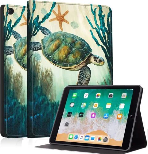 Vista 35 de Case for iPad mini A17 Pro (7th/6th Gen 2024/2021), Slim Shockproof Protective Cover with Auto Sleep/Wake, Durable PU Leather Multi-Angle Stand