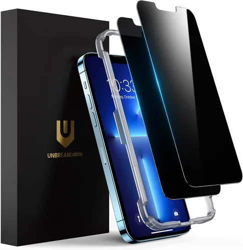 Vista 17 de UNBREAKcable Paquete de 2 protectores de pantalla de privacidad para iPhone 11 Pro Max/Xs Max, vidrio templado inastillable