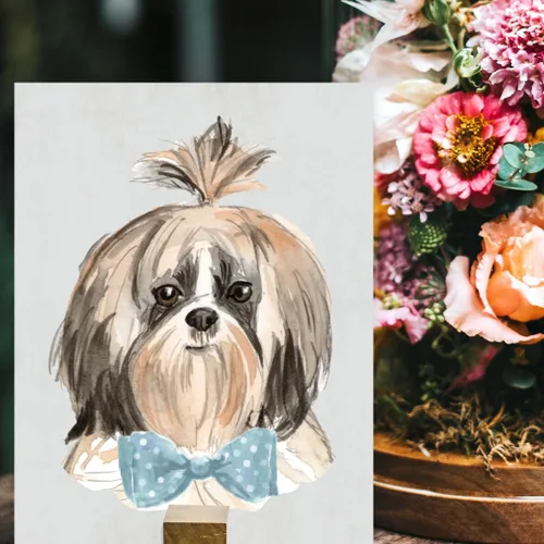 Vista 115 de Andaz Press Póster impreso para pared de perro, 8.5 x 11 pulgadas, Bulldog inglés con gafas negras, 1 paquete, regalo de cumpleaños de Navidad, sin