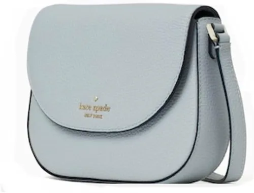 Vista 2 de Kate Spade New York Bolso bandolera Leila Mini solapa de cuero Curran Roja