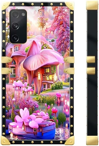 Vista 3 de 1-Fantasy Manor - Funda protectora de TPU suave a prueba de golpes, compatible con Samsung Galaxy S20 FE de 6.5 pulgadas