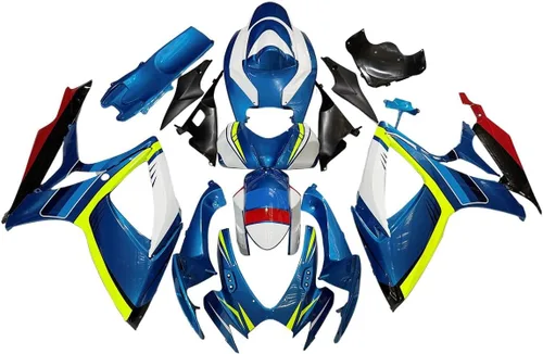 Vista 15 de Kit de Carenado Verde Militar de Inyección ABS Apto para 2006 2007 Suzuki GSXR600 GSXR750 K6 06 07 GSX-R600 GSX-R750 2006-2007 Conjunto