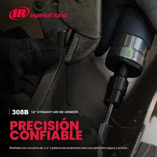 Vista 4 de Ingersoll Rand Amoladora de troqueles recta neumática 308B