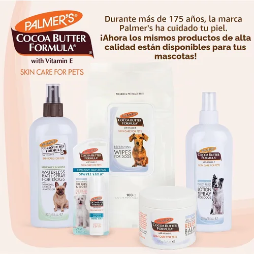 Vista 8 de Palmers for Pets - Toallitas refrescantes de manteca de cacao para perros