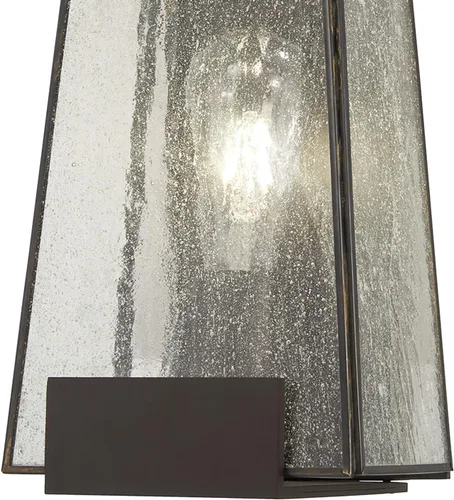 Vista 2 de Minka Lavery Lámpara de pared exterior 72601-226 Bistro Dawn - Farol de pared exterior, 1 luz de 100 vatios, bronce