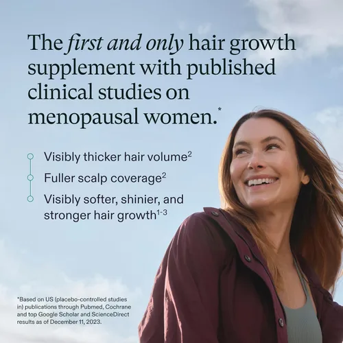 Vista 3 de Nutrafol - Suplementos para el crecimiento del cabello para mujer, mayores de 45 años
