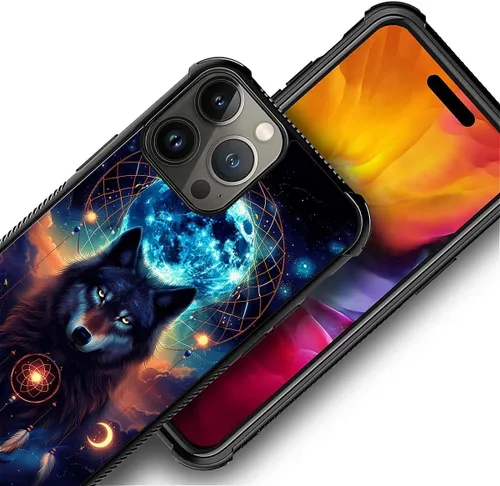 Vista 64 de Funda compatible con iPhone 15, diseño de elefantes africanos, diseño increíble a prueba de golpes, antiarañazos, carcasa trasera de policarbonato