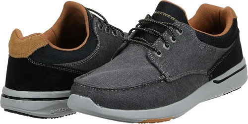 Vista 7 de Skechers Zapatos náuticos de ajuste relajado para hombre