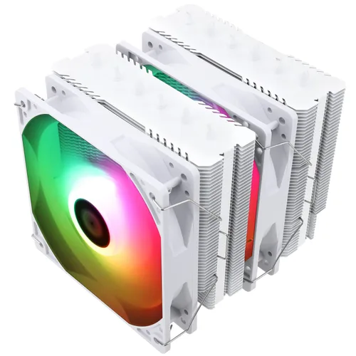 Vista 10 de Thermalright Peerless Assassin 120 Digital ARGB - Enfriador de CPU de aire negro con 6 tubos de calor de 6mm, cubierta superior de tablero de PA120