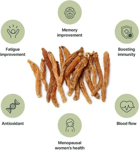 Vista 2 de K-Herb Palitos de ginseng rojo coreano – Premium – Palitos líquidos portátiles con extracto coreano sin conservantes (ginseng negro