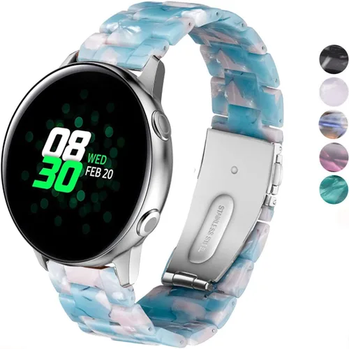 Vista 40 de Correa compatible con Samsung Galaxy Watch 6/6 Classic/Galaxy Watch 5/5 Pro / 4/4 Classic / 3 de 1.61 pulgadas / Active 2, correa de repuesto