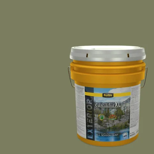 Vista 58 de Rodda Paint CASCADIA XL - Pintura satinada exterior e imprimación en uno, 1 galón, hoja de aloe