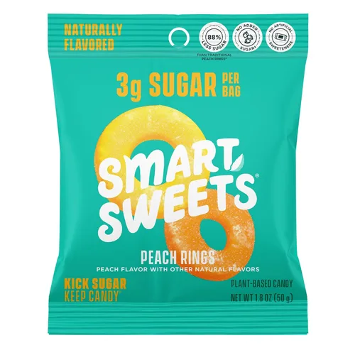 Vista 16 de SmartSweets - Paquete variado para adultos, dulces con bajo contenido de azúcar y calorías, idea de regalo de Año Nuevo, paquete de cuidado