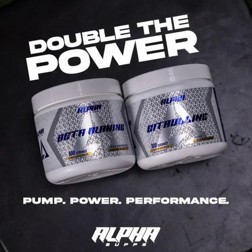 Vista 4 de Alpha Supps L-Citrulina en polvo sin sabor citrulina pura para hombres y mujeres - cero rellenos - apoya la resistencia y la recuperación muscular