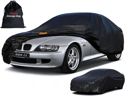 Vista 63 de Kayme Cubierta de auto SUV de 7 capas ajuste personalizado para BMW X1 (2009-2025), impermeable, para todo tipo de clima, para automóviles, cubierta