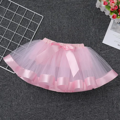 Vista 5 de IBTOM CASTLE Kids Bunny 1st Birthday Cake Smash Outfit for Baby Girl Princess Romper & Tutu Skirt & Headband 3PCS Photo Prop