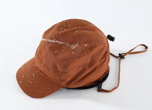 Vista 4 de Home Prefer Gorros de invierno impermeables para hombre, gorra de béisbol con forro polar cálido