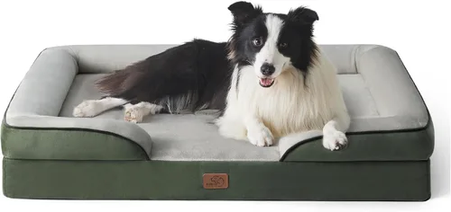 Vista 66 de Bedsure - Cama para gatos de interior, sofá cama lavable para perros muy pequeños, espuma de soporte con funda extraíble y lavable, forro Gris