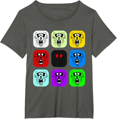 Vista 81 de Camiseta Zombie Rush Zombies Negro