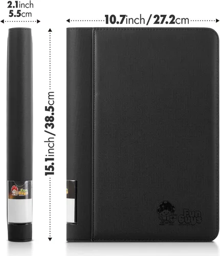 Vista 8 de FunGuys Carpeta para Tarjetas Graduadas – Carpeta de 4 Bolsillos para Slabs para PSA, BGS, SGC y Todas las Tarjetas Graduadas, Álbum