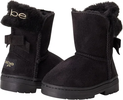 Vista 3 de bebe Botas de invierno para niñas botas de piel sintética bebéniño pequeñoniño grande Negro