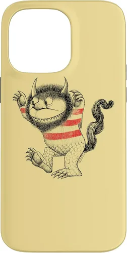 Vista 21 de Where The Wild Things are Line Art - Carcasa para iPhone 17