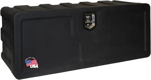 Vista 6 de Buyers Products 1717100 - Caja de almacenamiento para debajo de la carrocería de polietileno para camiones, 18 x 18 x 24 pulgadas, fabricada en EE.