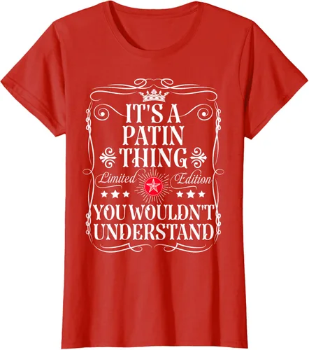 Vista 103 de Camiseta Patin Name Its A Patin Thing You Wouldn't Understand, Negro -, Pequeña