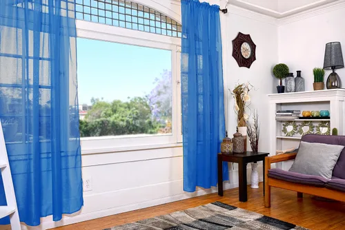 Vista 62 de All American Collection - cortinas Doli transparentes, 2 unidades Blanco