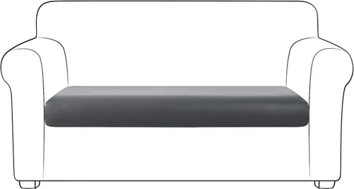 Vista 35 de Yates Home Funda de cojín de piel sintética para sofá, impermeable, elástica, para asiento de caravana, sofá biplaza, protector de muebles, funda